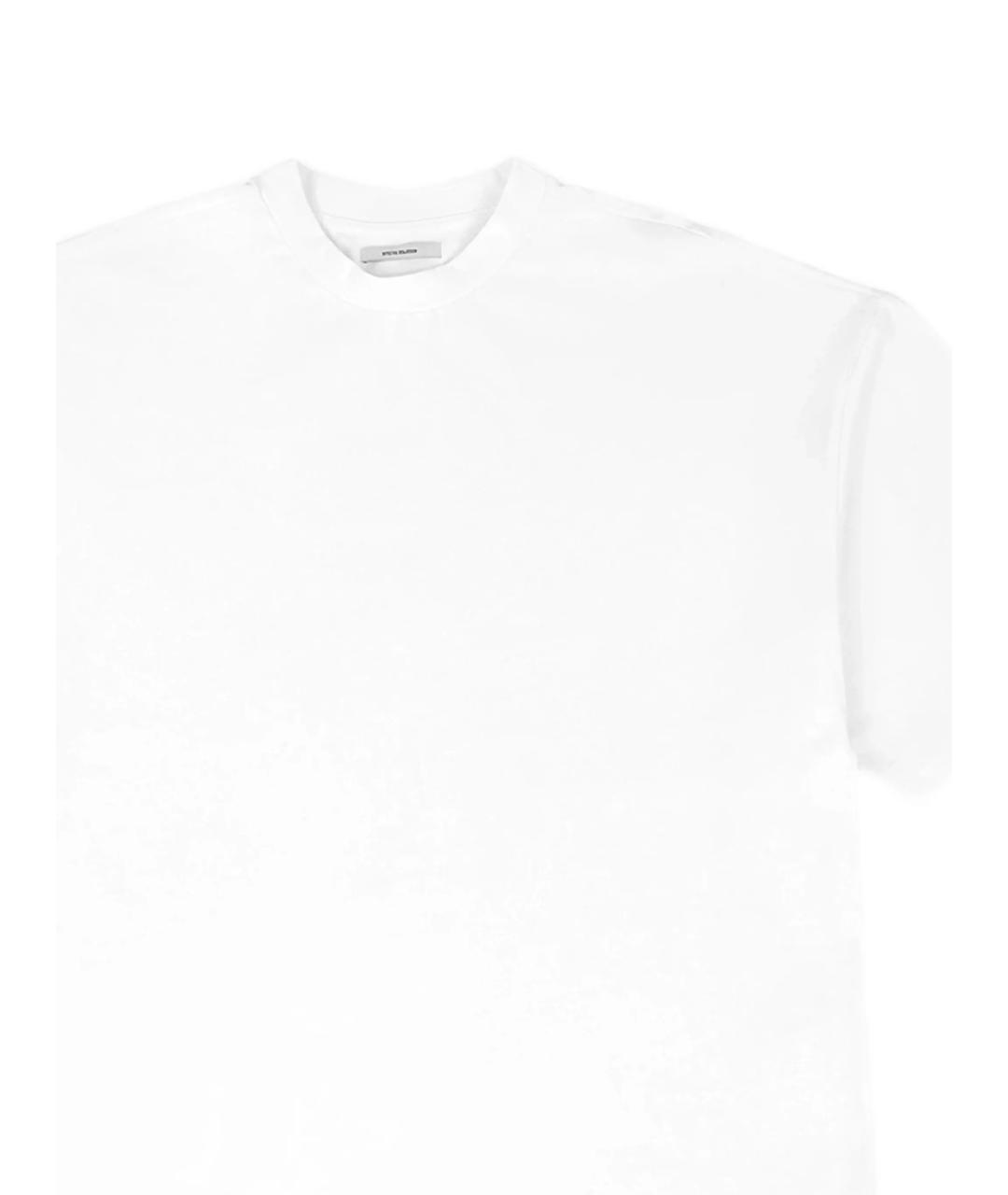 entire studios Белая хлопковая футболка, фото 2