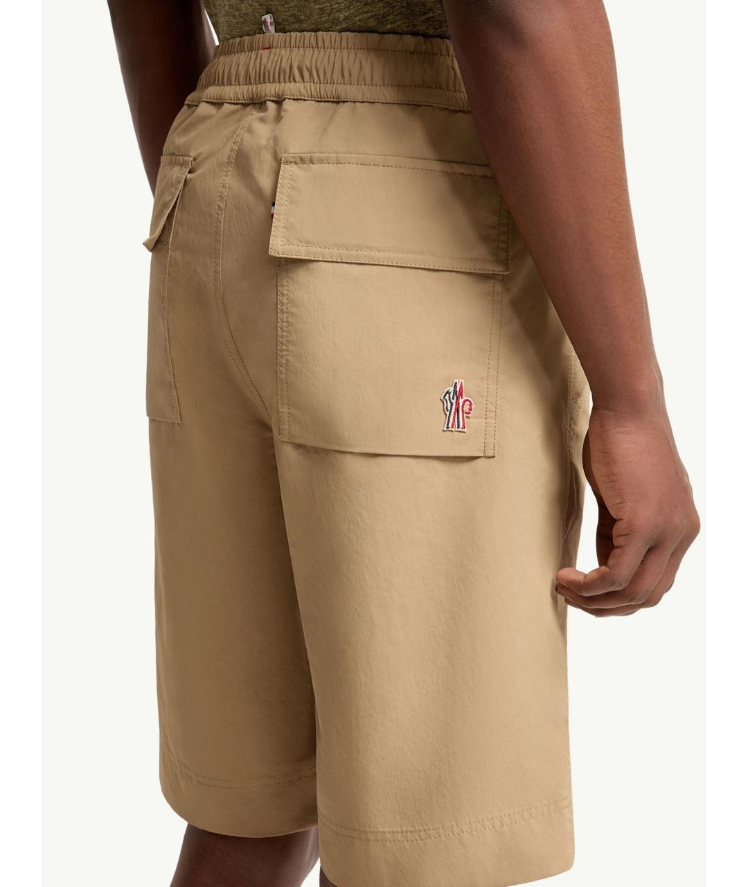 MONCLER Бежевые шорты, фото 6