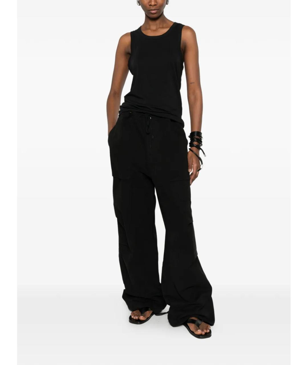 entire studios Черные повседневные брюки, фото 2