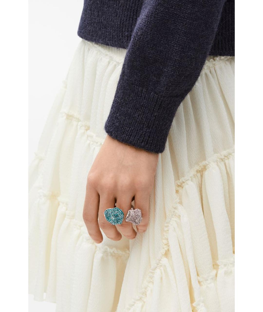 LOEWE Серебряное серебряное кольцо, фото 2