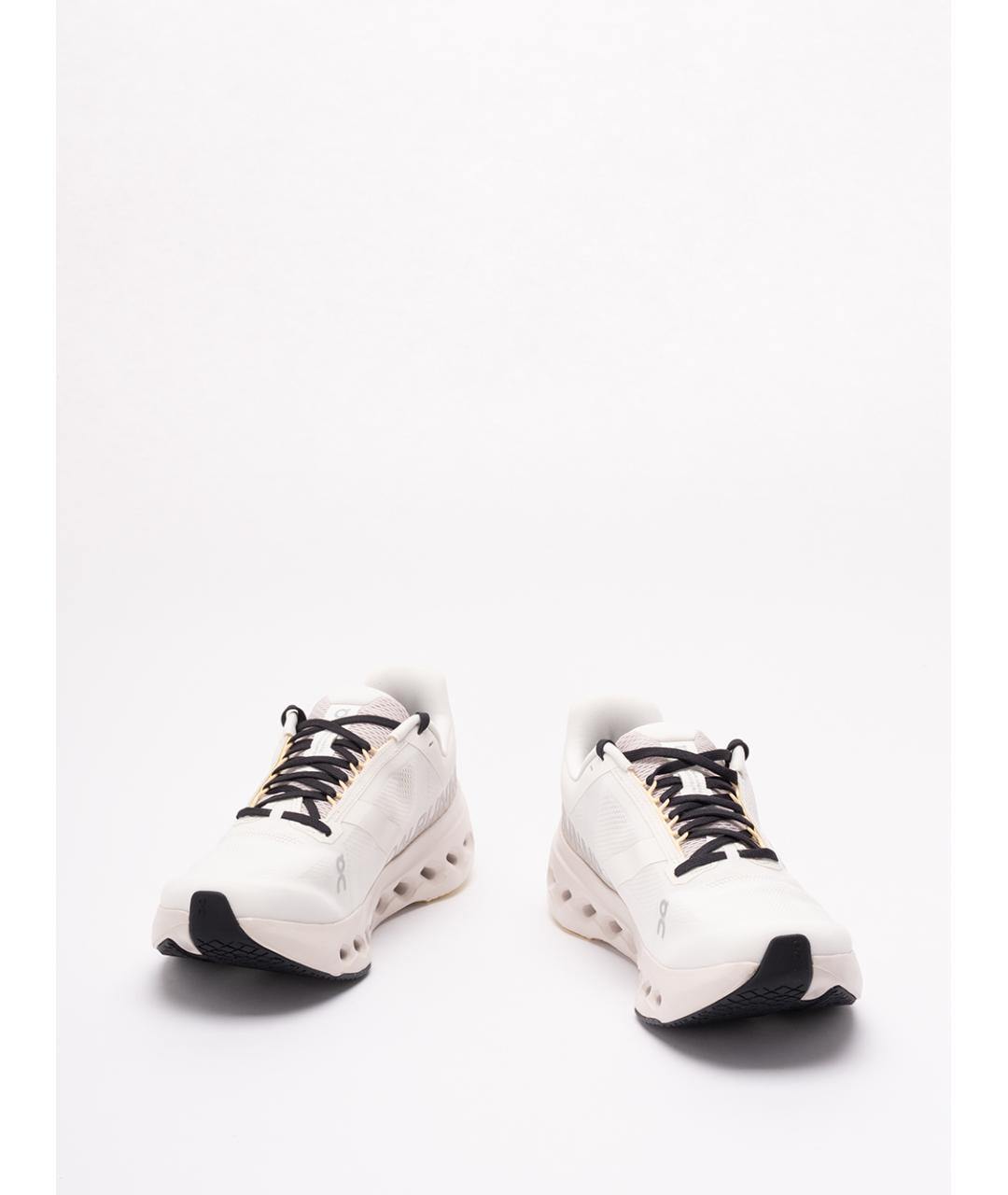 ON Белые текстильные низкие кроссовки / кеды, фото 2