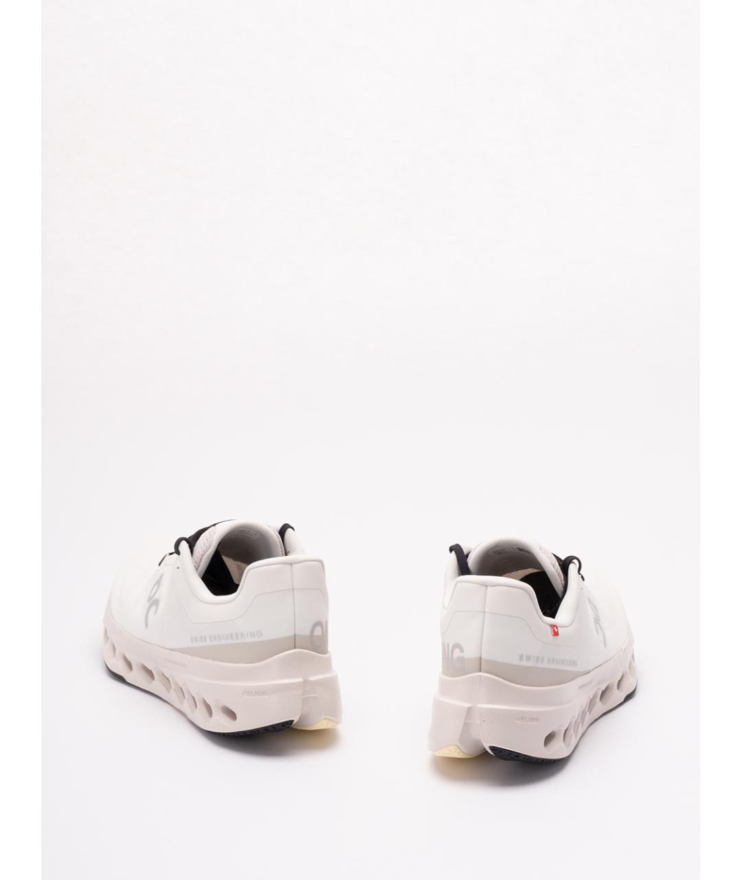 ON Белые текстильные низкие кроссовки / кеды, фото 3