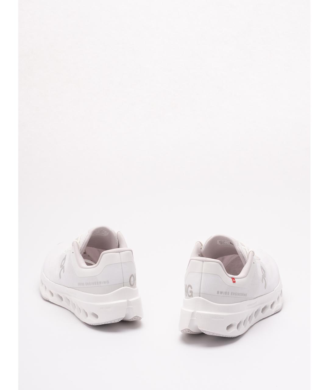 ON Белые текстильные низкие кроссовки / кеды, фото 3