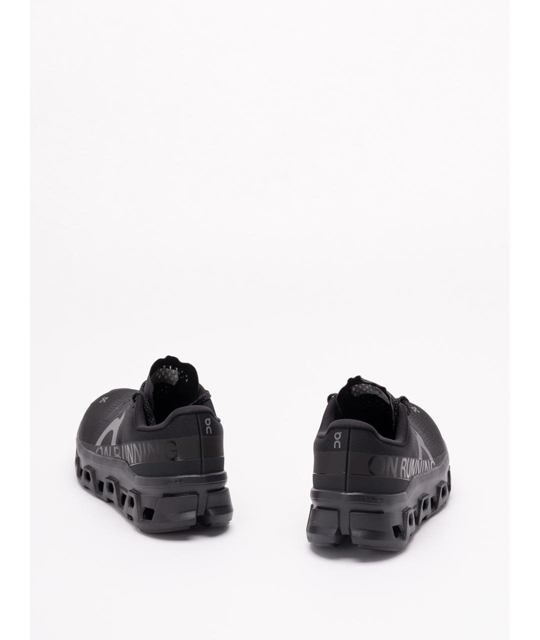 ON Черные текстильные низкие кроссовки / кеды, фото 3