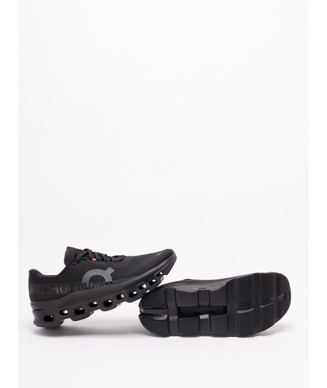 ON Черные текстильные низкие кроссовки / кеды, фото 4