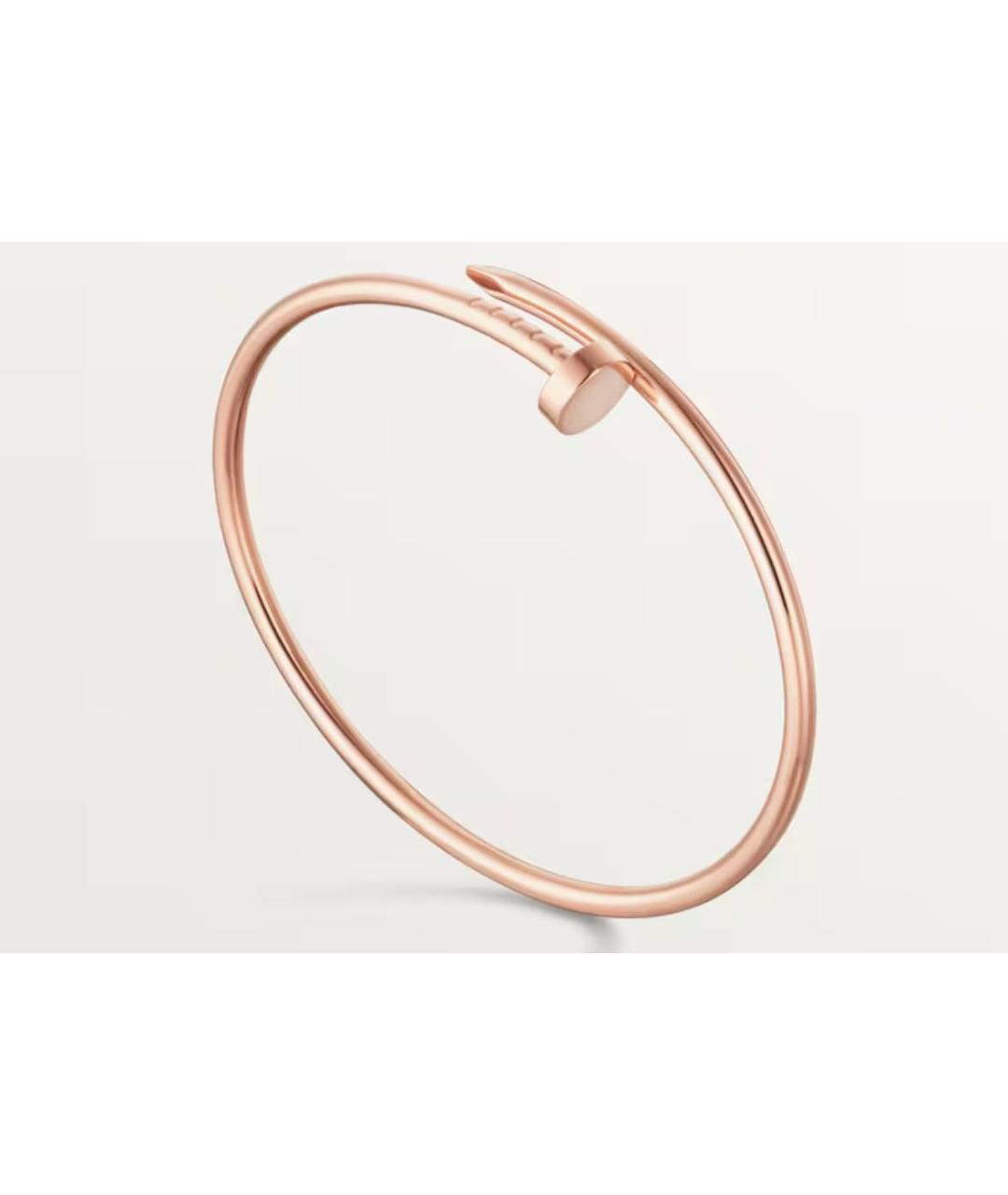 CARTIER Розовый браслет из розового золота, фото 2