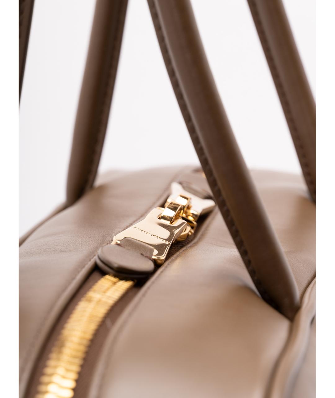 MIU MIU Коричневая кожаная сумка тоут, фото 4