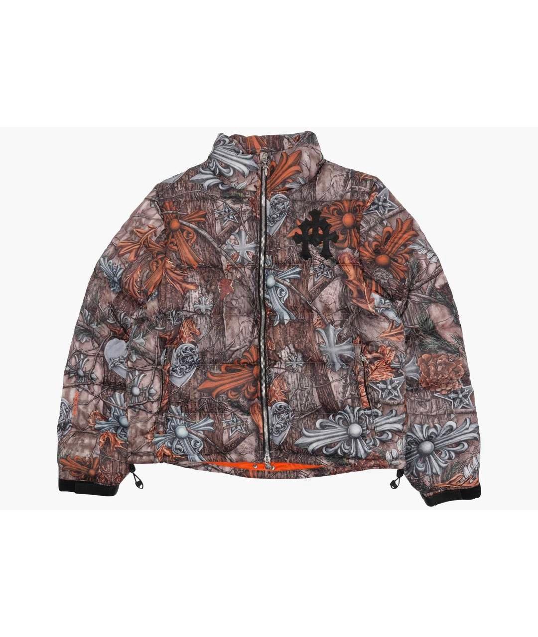 CHROME HEARTS Мульти пуховик, фото 8