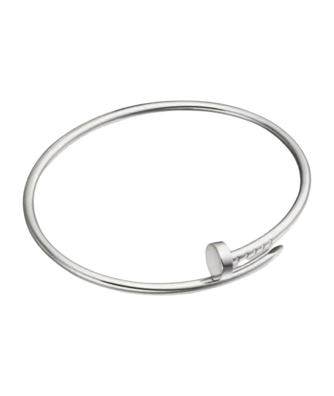 CARTIER Серебрянный браслет из белого золота, фото 1