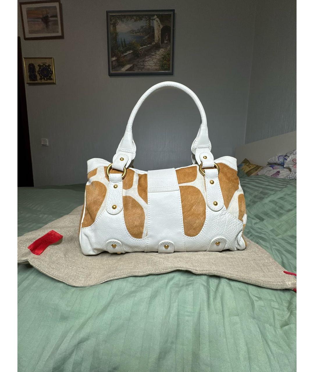 VALENTINO Сумка с короткими ручками из экзотической кожи, фото 3