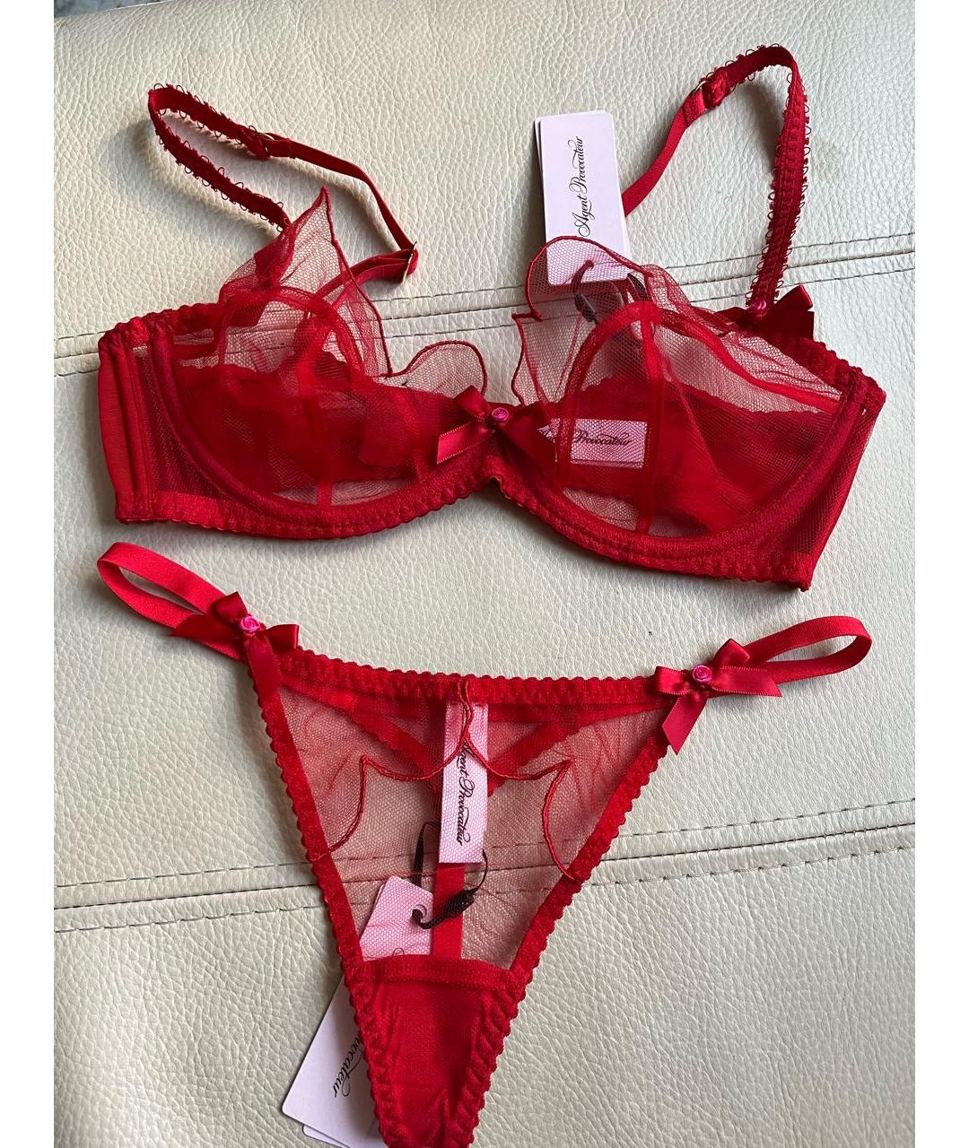 AGENT PROVOCATEUR Красный комплекты, фото 3