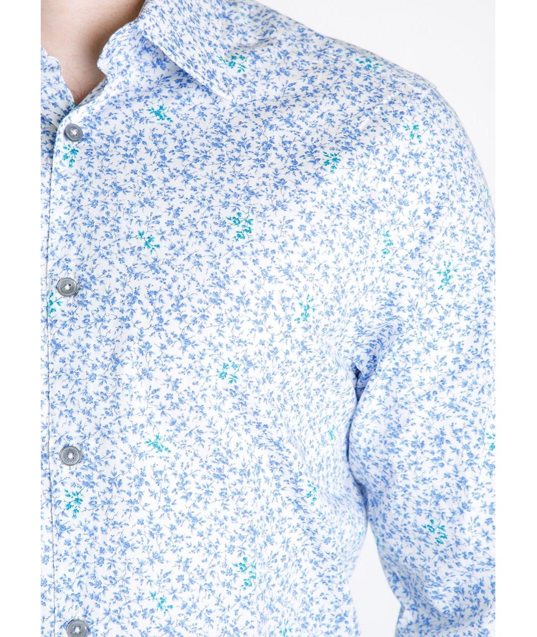 PAUL SMITH Белая хлопковая классическая рубашка, фото 5