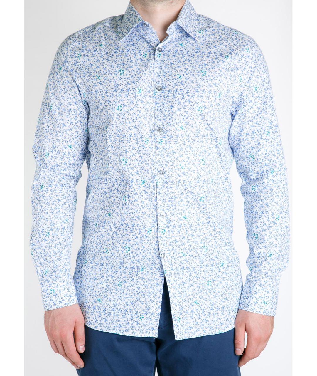 PAUL SMITH Белая хлопковая классическая рубашка, фото 2