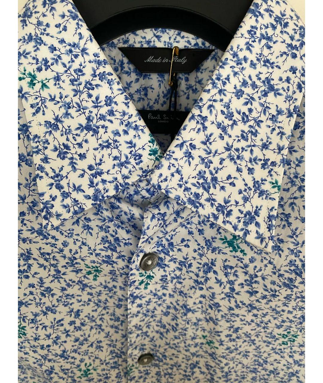 PAUL SMITH Белая хлопковая классическая рубашка, фото 7