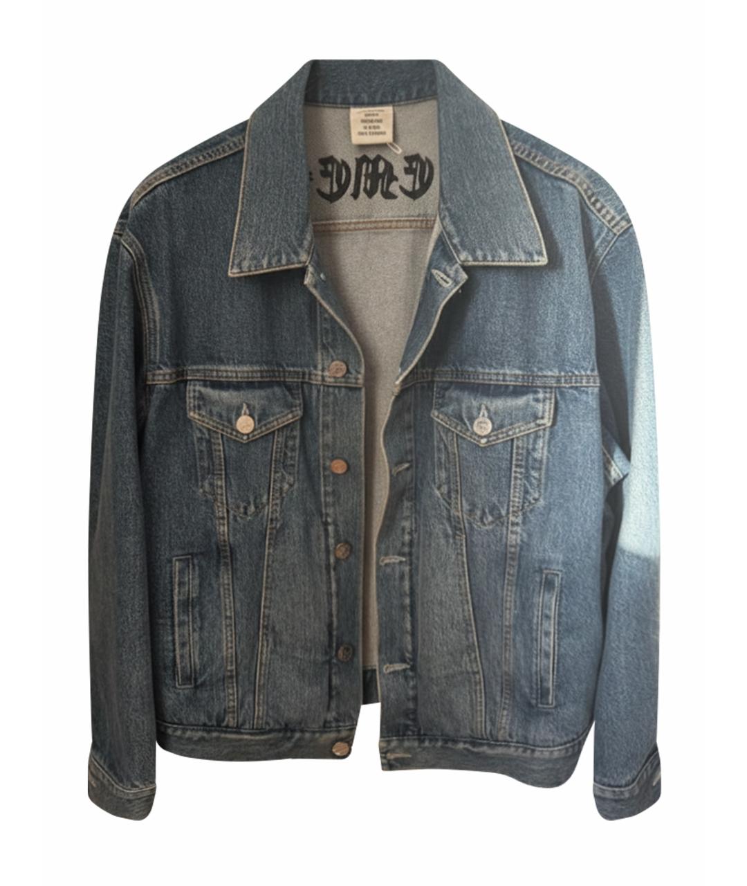 VETEMENTS Синяя деним куртка, фото 1