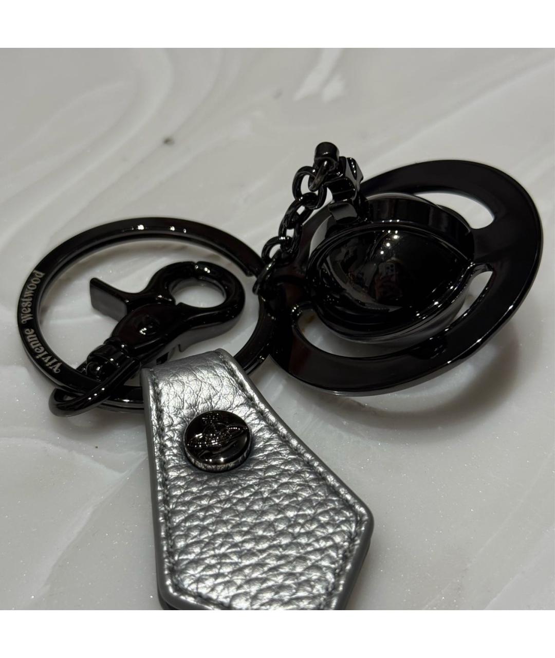 VIVIENNE WESTWOOD Черный брелок, фото 2