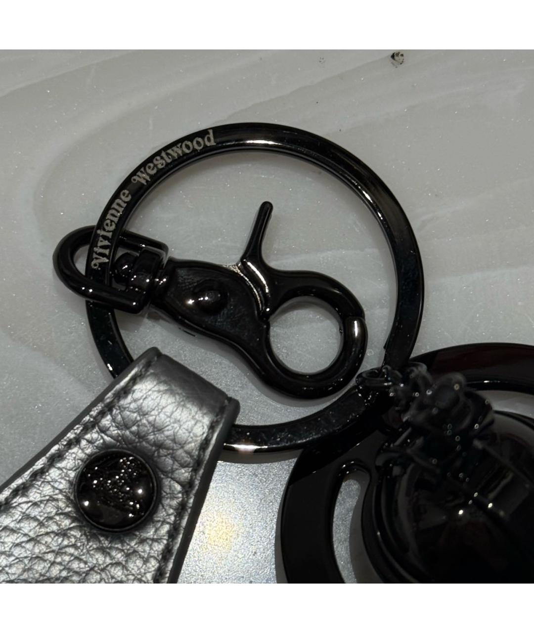 VIVIENNE WESTWOOD Черный брелок, фото 3