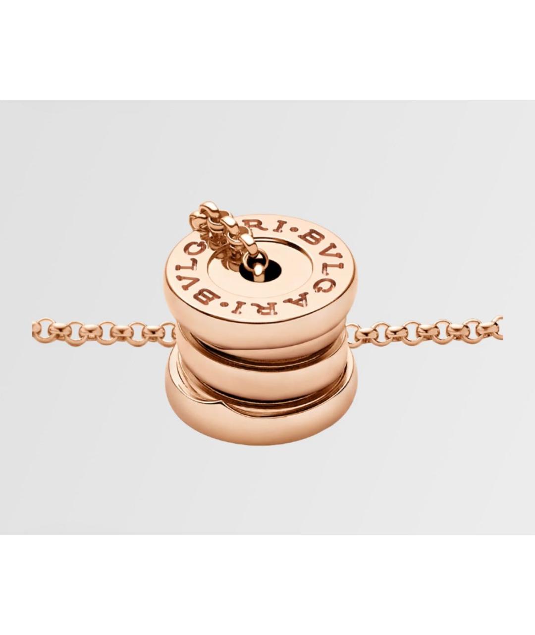 BVLGARI Розовая цепочка из розового золота, фото 3