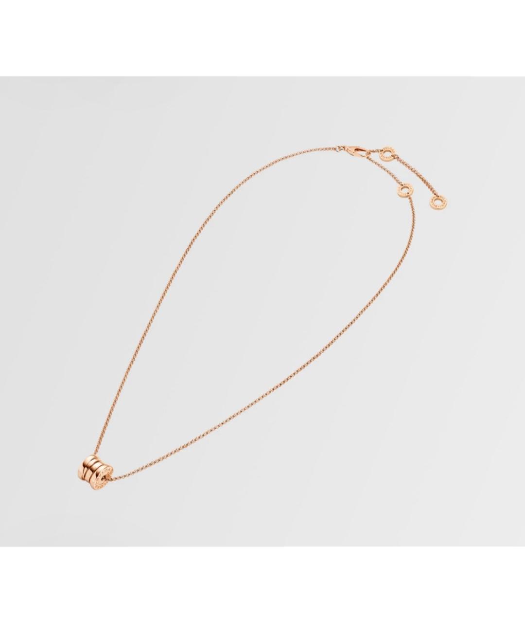BVLGARI Розовая цепочка из розового золота, фото 2