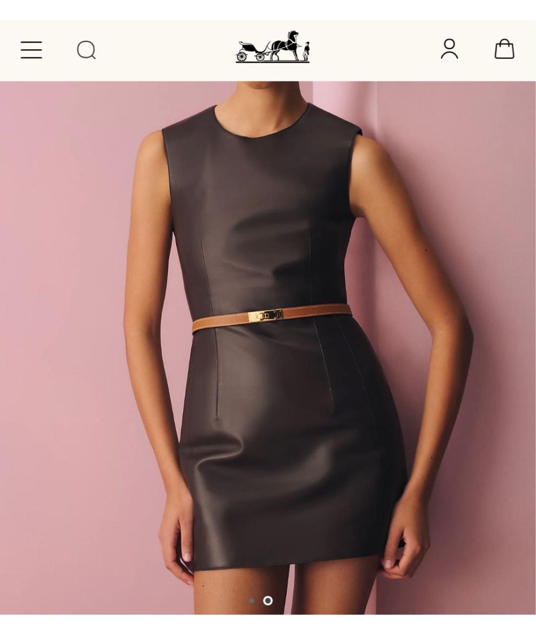 HERMES Кожаный ремень, фото 4