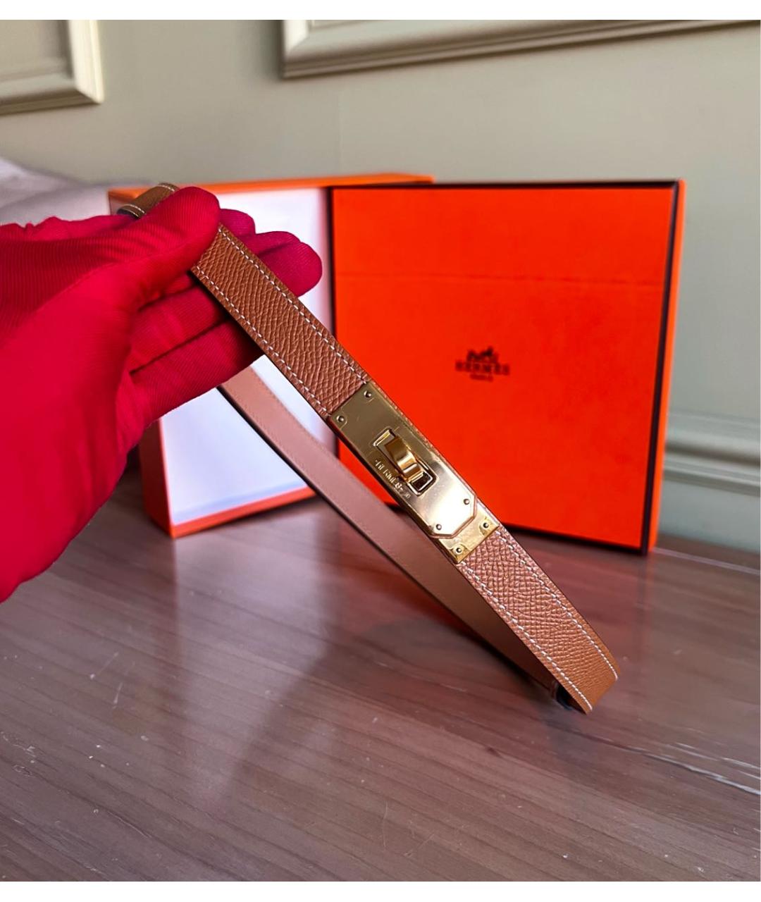 HERMES Кожаный ремень, фото 3