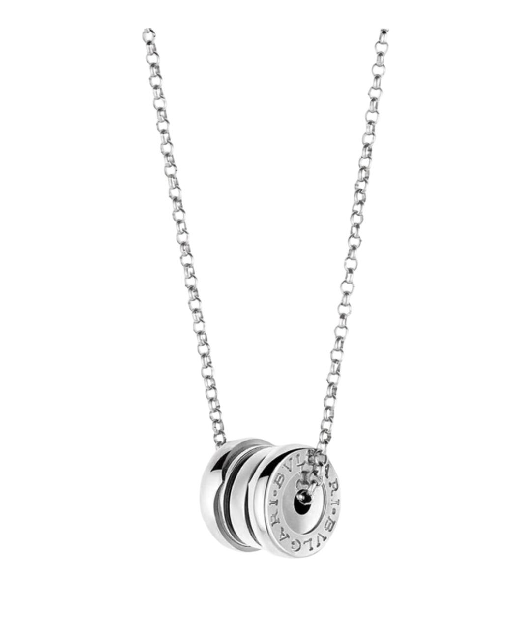 BVLGARI Серебряная подвеска из белого золота, фото 1