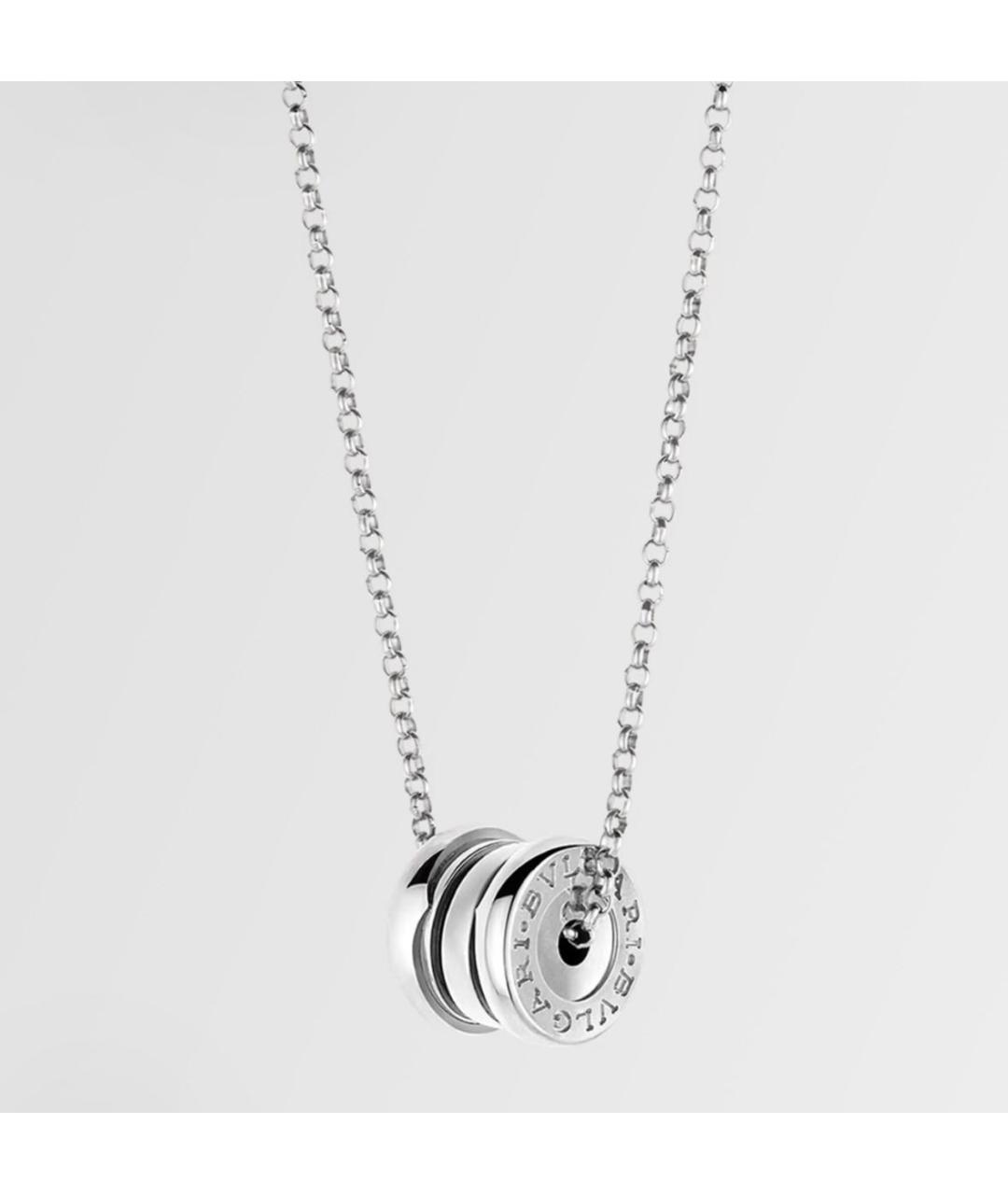 BVLGARI Серебряная подвеска из белого золота, фото 3