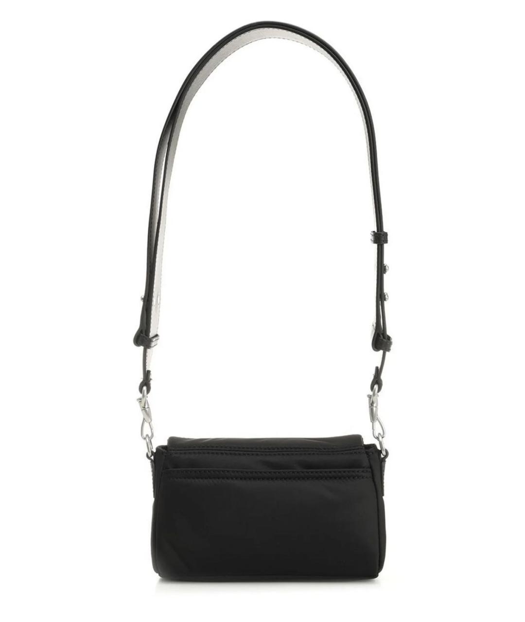 Ami Paris Черная синтетическая сумка на плечо, фото 2