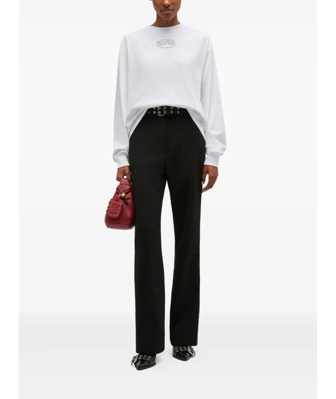 GANNI Хлопковый джемпер / свитер, фото 2