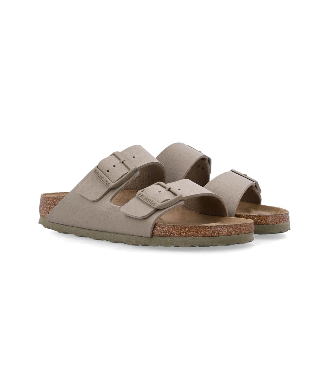 BIRKENSTOCK Хаки шлепанцы, фото 2