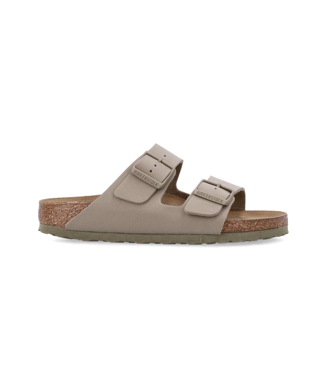 BIRKENSTOCK Хаки шлепанцы, фото 1