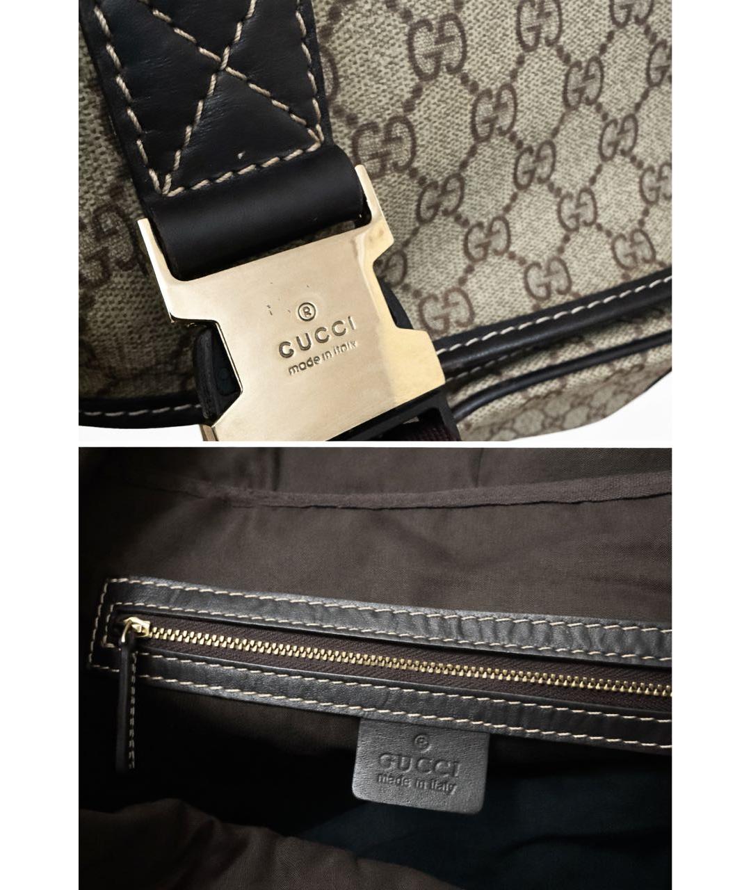 GUCCI Бежевый рюкзак, фото 4