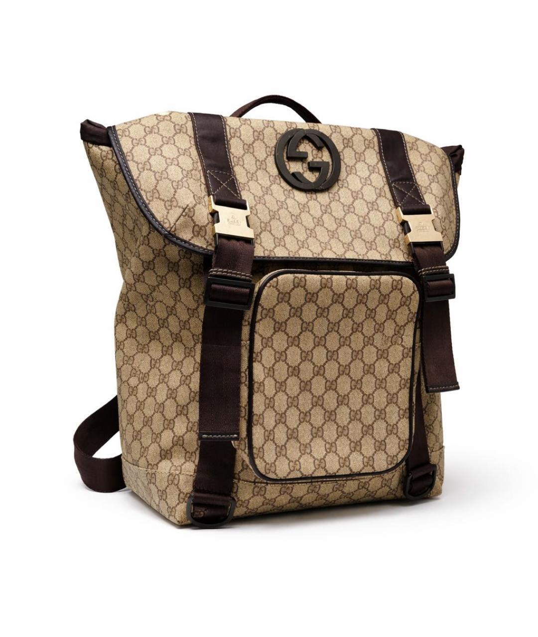 GUCCI Бежевый рюкзак, фото 2