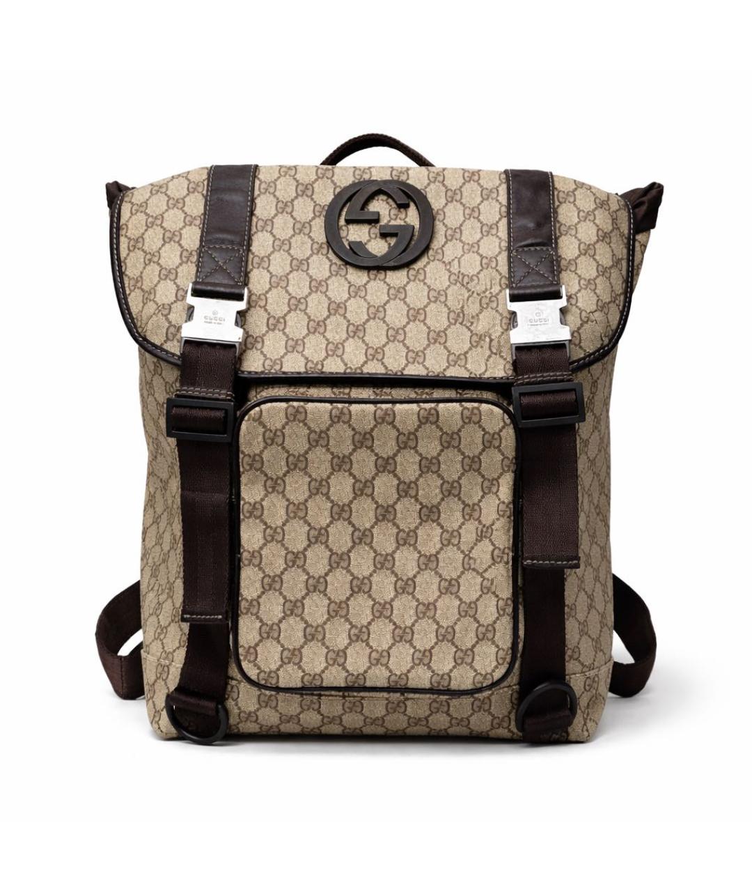 GUCCI Бежевый рюкзак, фото 5