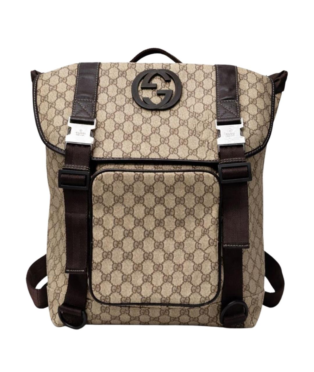 GUCCI Бежевый рюкзак, фото 1