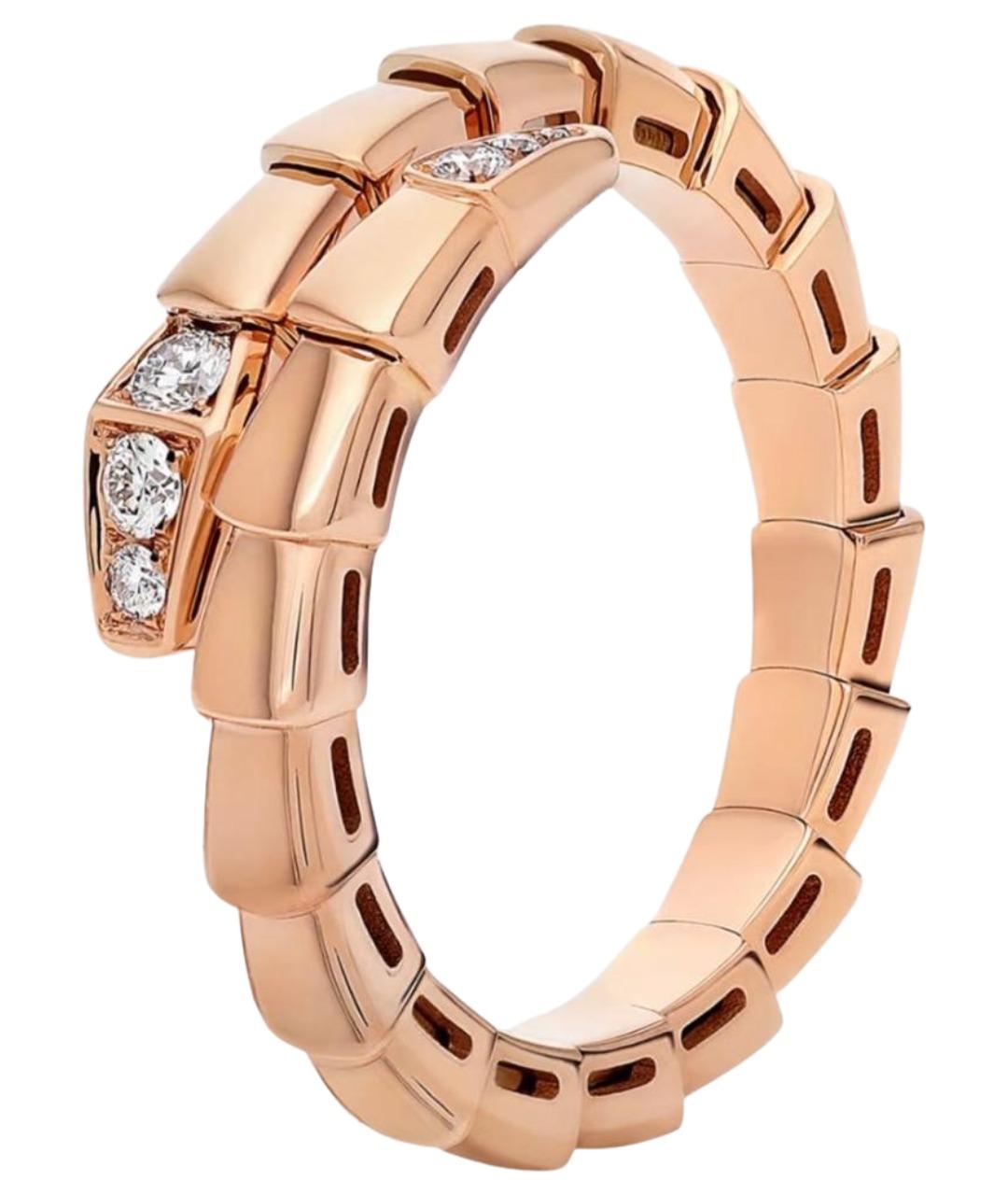 BVLGARI Розовое кольцо из розового золота, фото 1