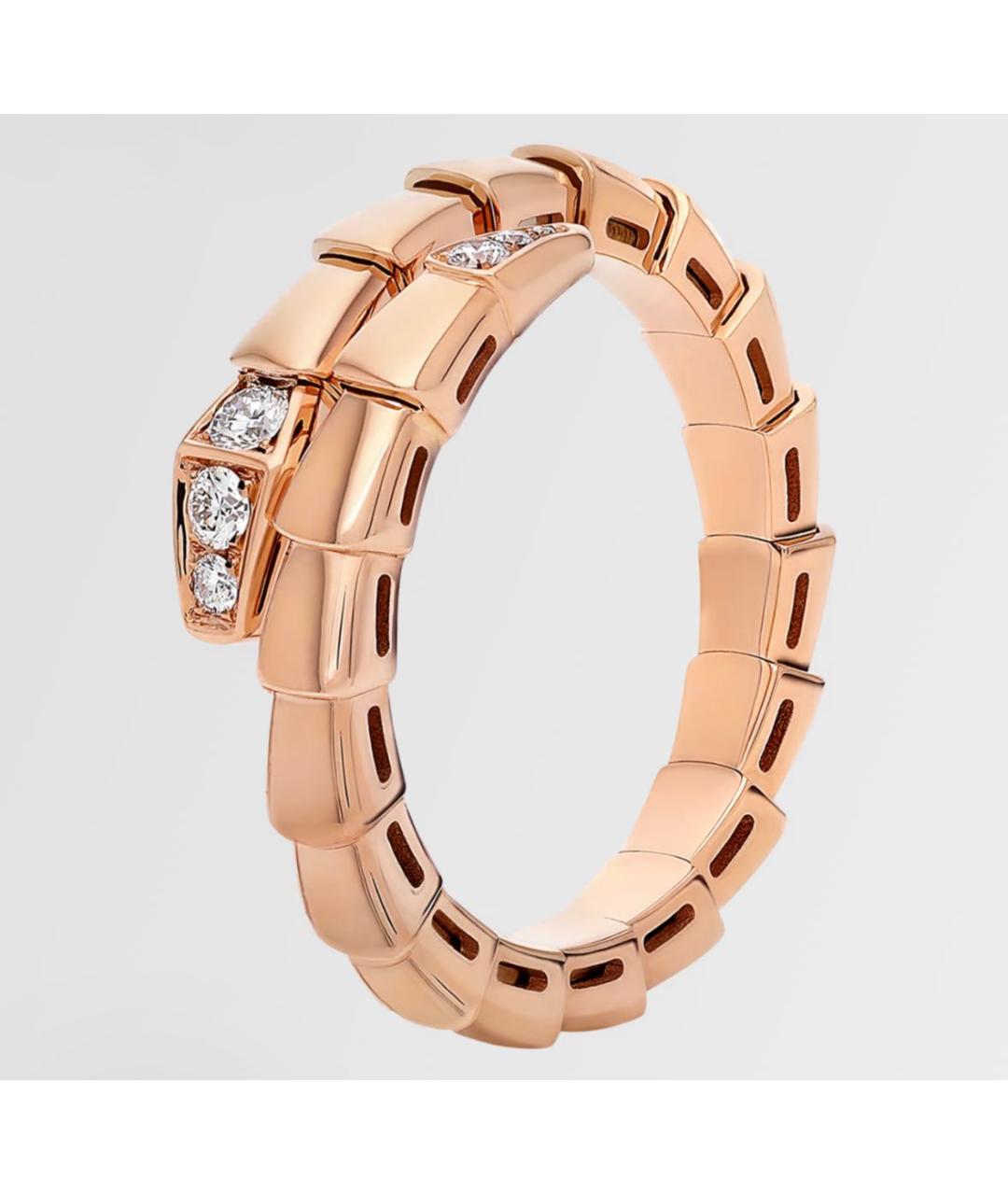 BVLGARI Розовое кольцо из розового золота, фото 3