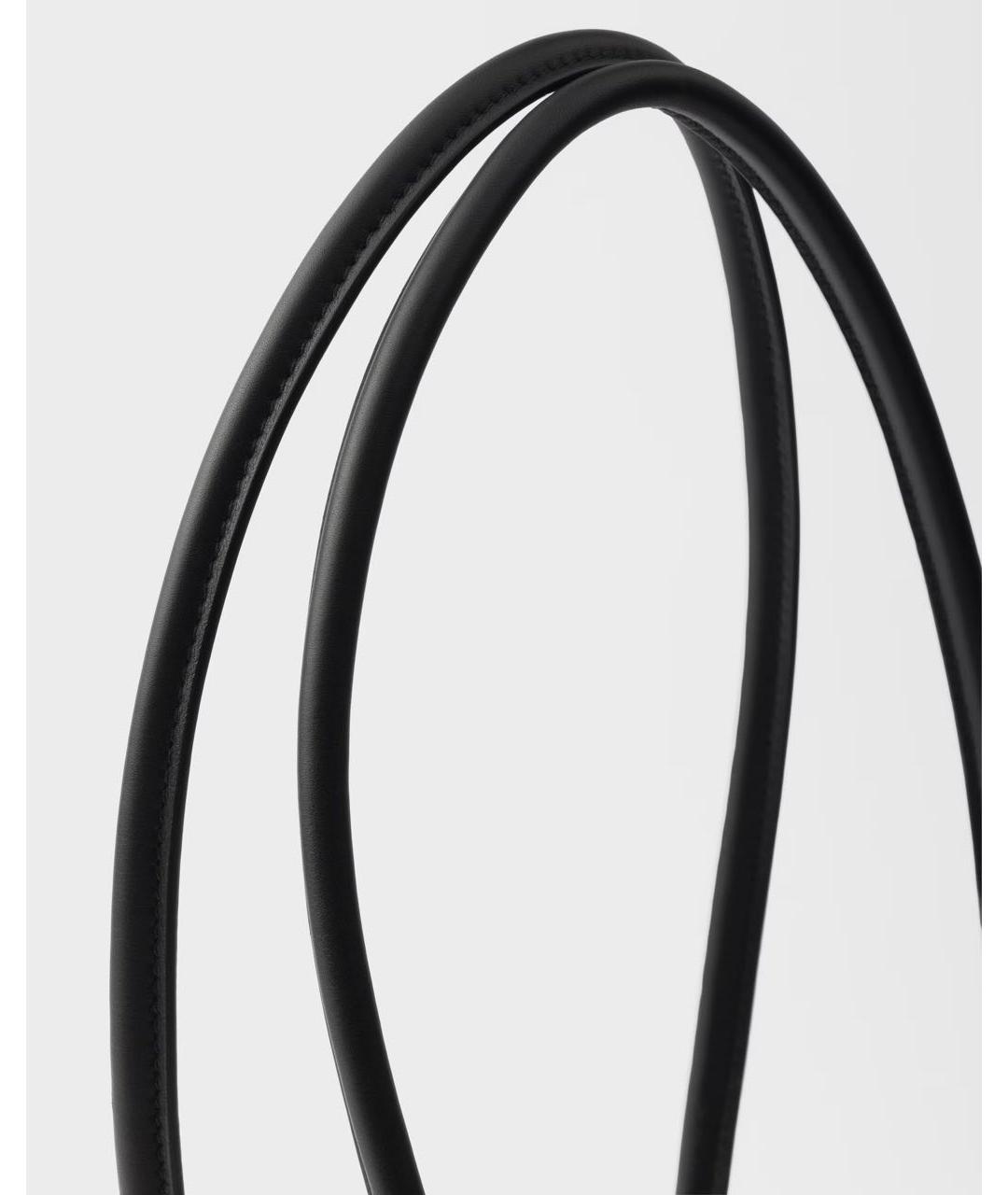 PRADA Черная кожаная сумка через плечо, фото 6