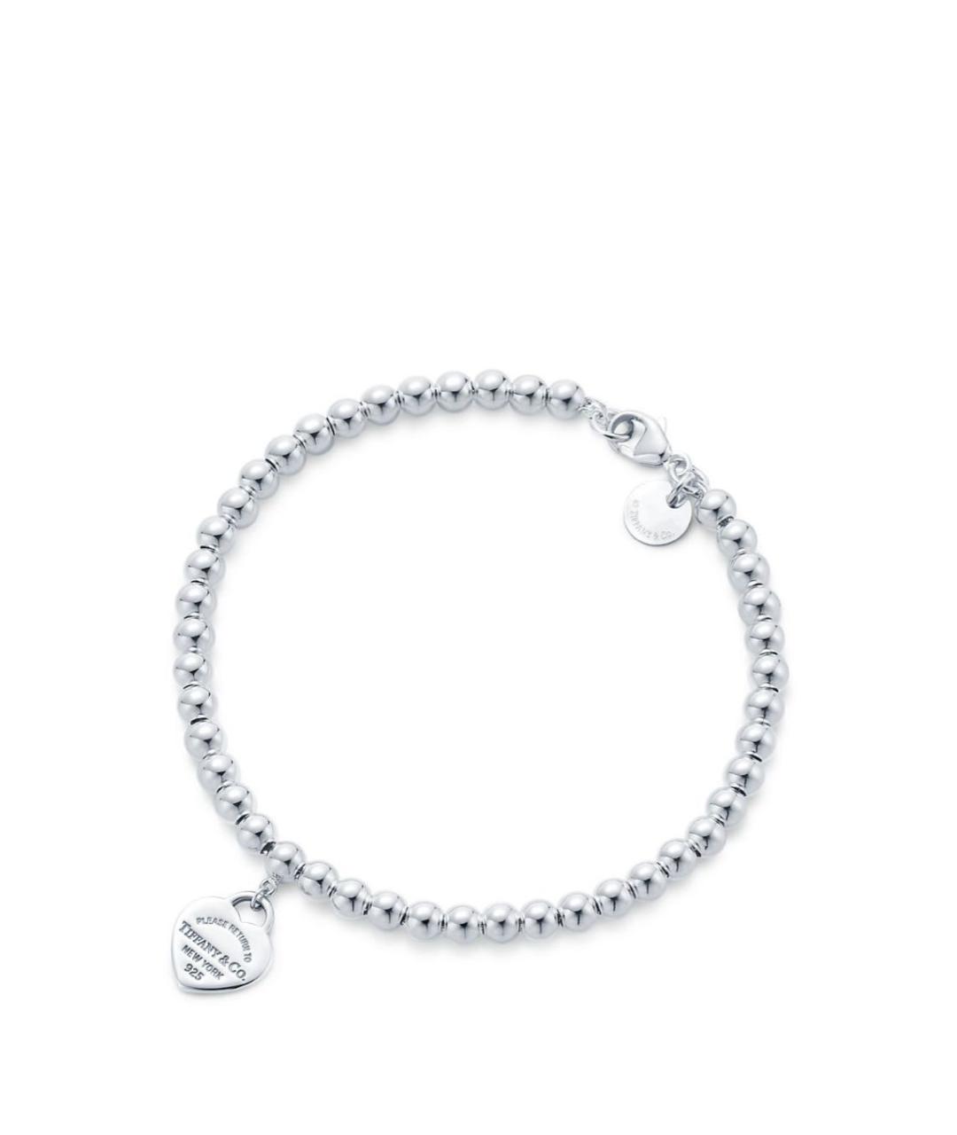 TIFFANY&CO Красный серебряный браслет, фото 3