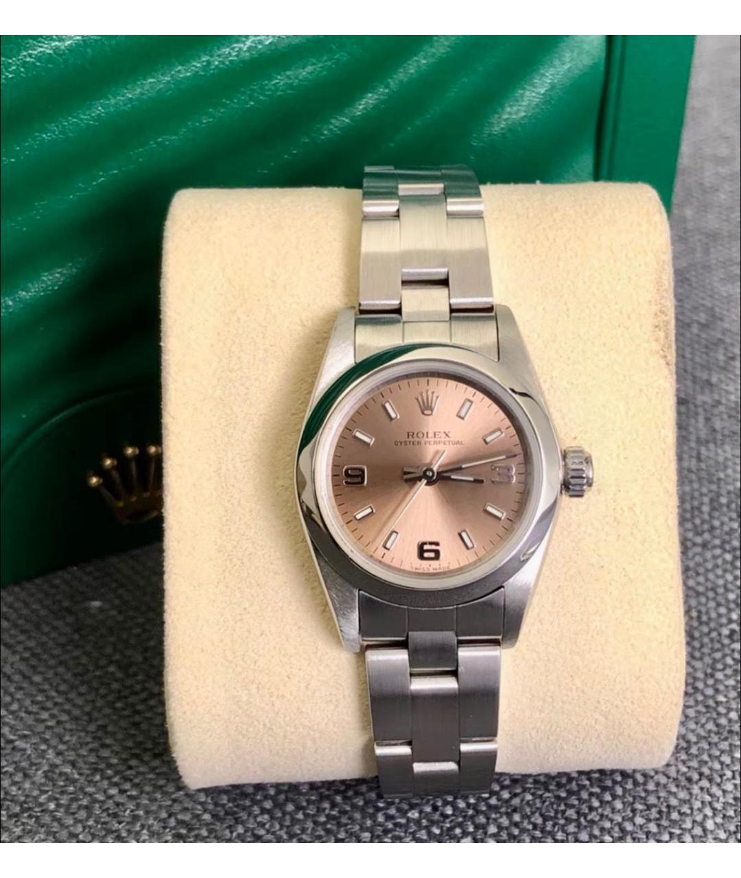 ROLEX Коралловые металлические часы, фото 3