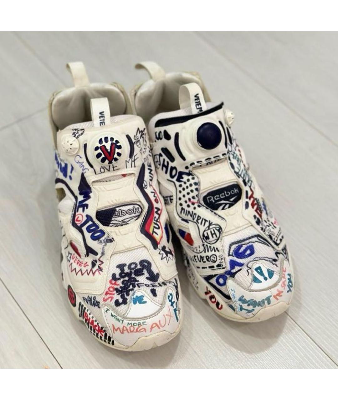 VETEMENTS Мульти текстильные кроссовки, фото 2