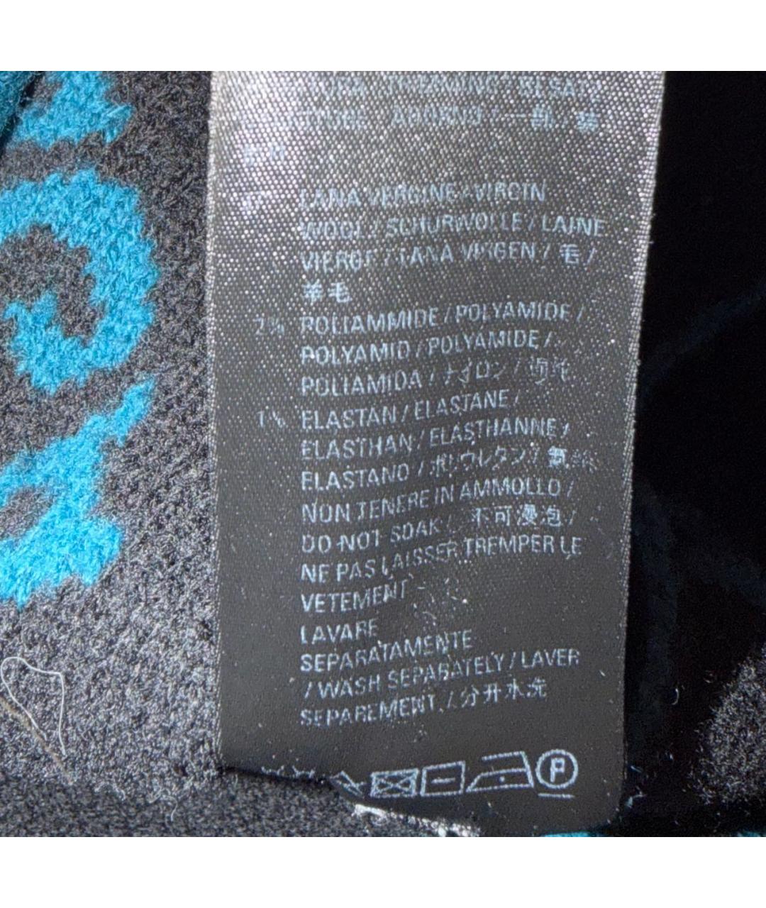 BALENCIAGA Темно-синий полиэстеровый кардиган, фото 6