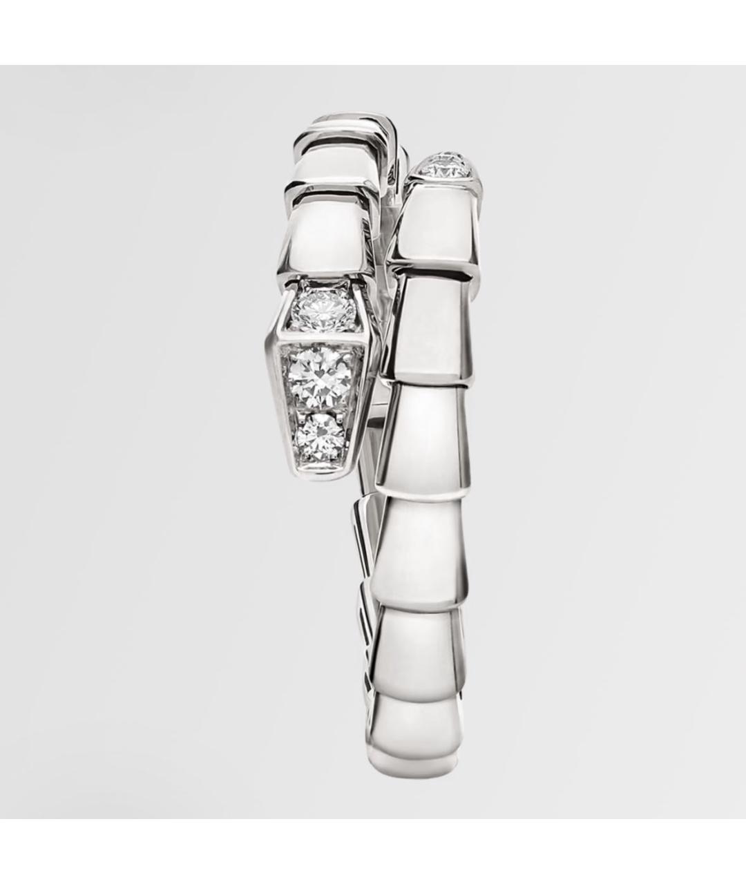 BVLGARI Серебряное кольцо из белого золота, фото 2