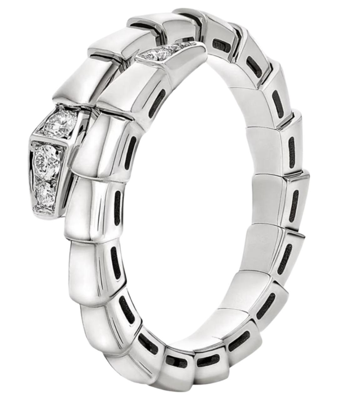 BVLGARI Серебряное кольцо из белого золота, фото 1