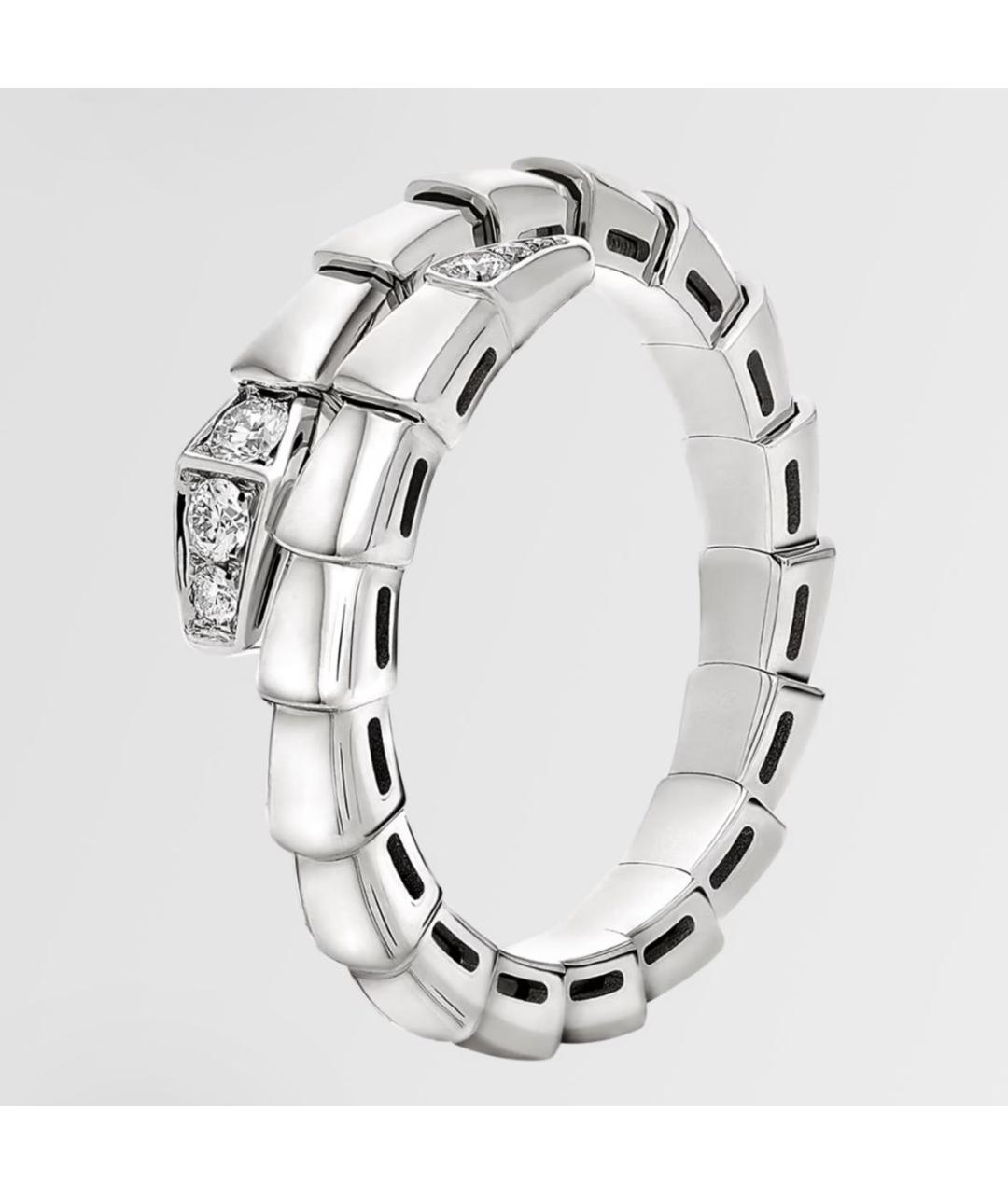 BVLGARI Серебряное кольцо из белого золота, фото 3