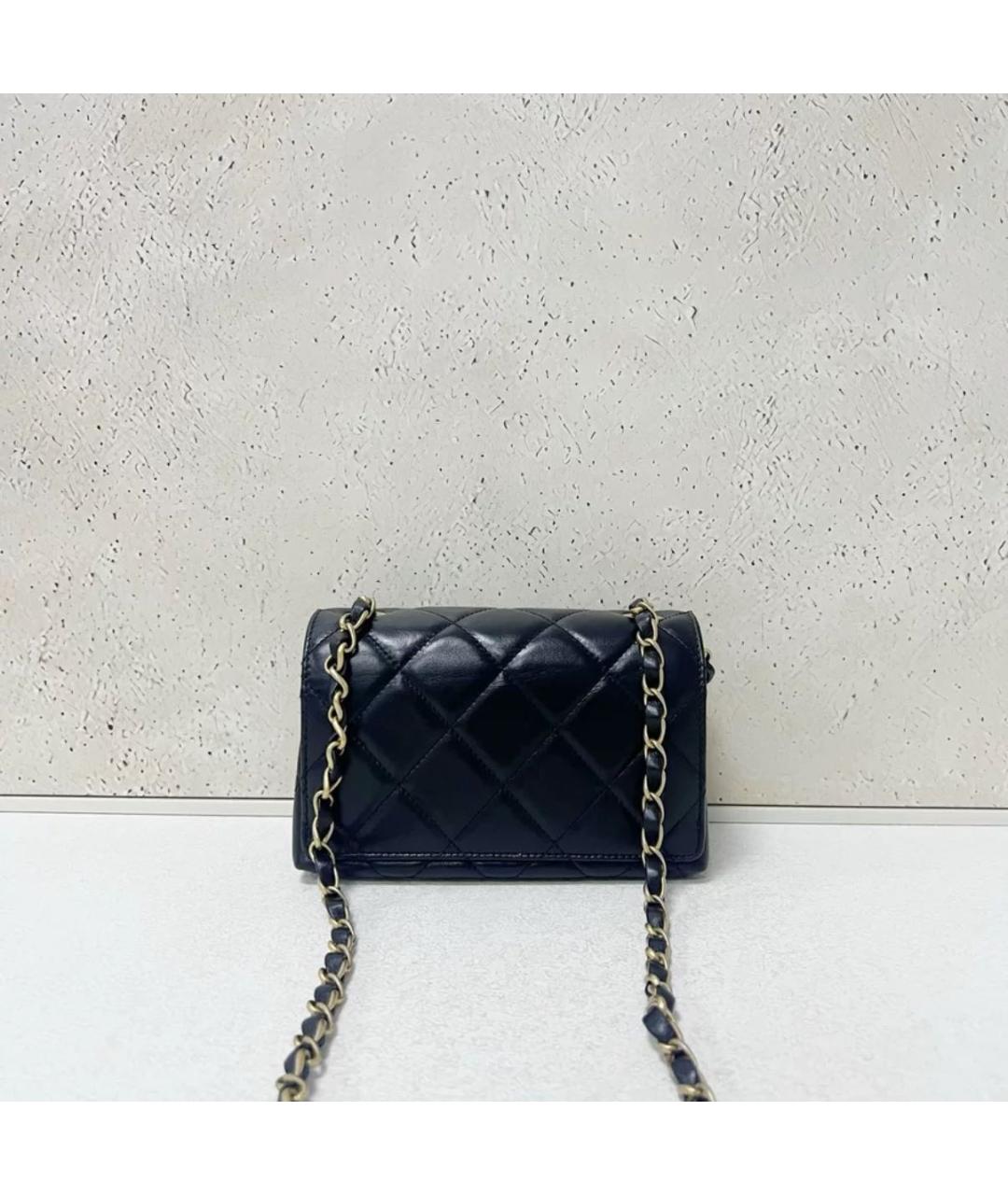 CHANEL Черная сумка через плечо, фото 2