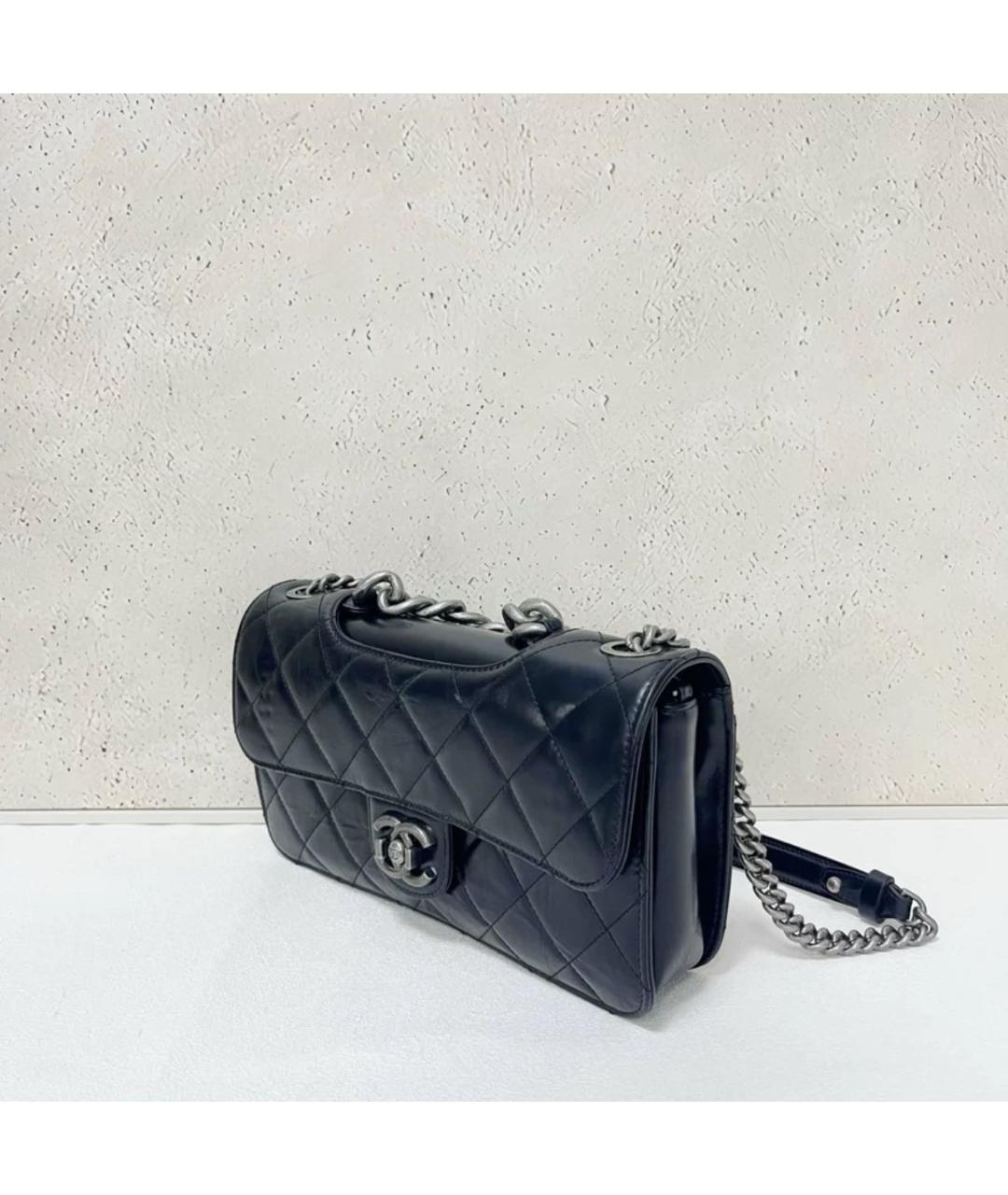 CHANEL Черная сумка через плечо, фото 3