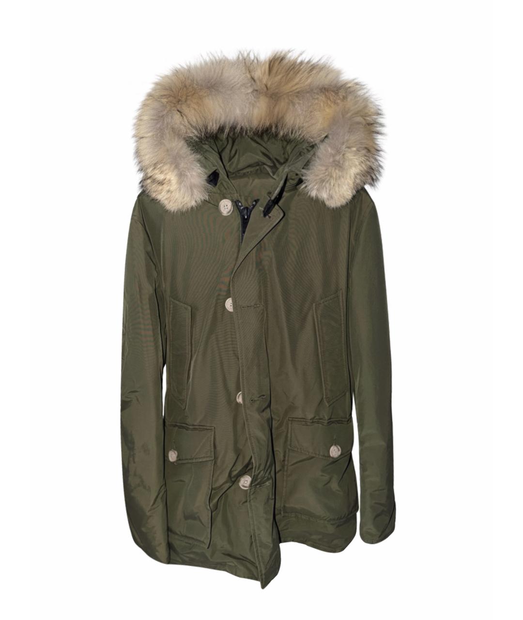 WOOLRICH Хаки парка, фото 1