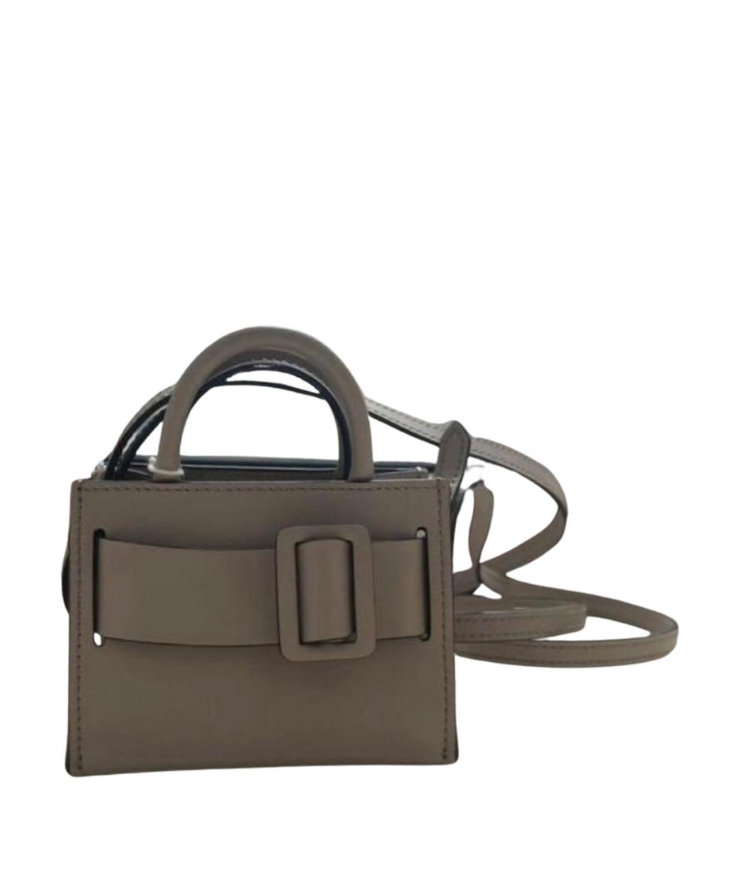 BOYY Бежевая кожаная сумка через плечо, фото 1