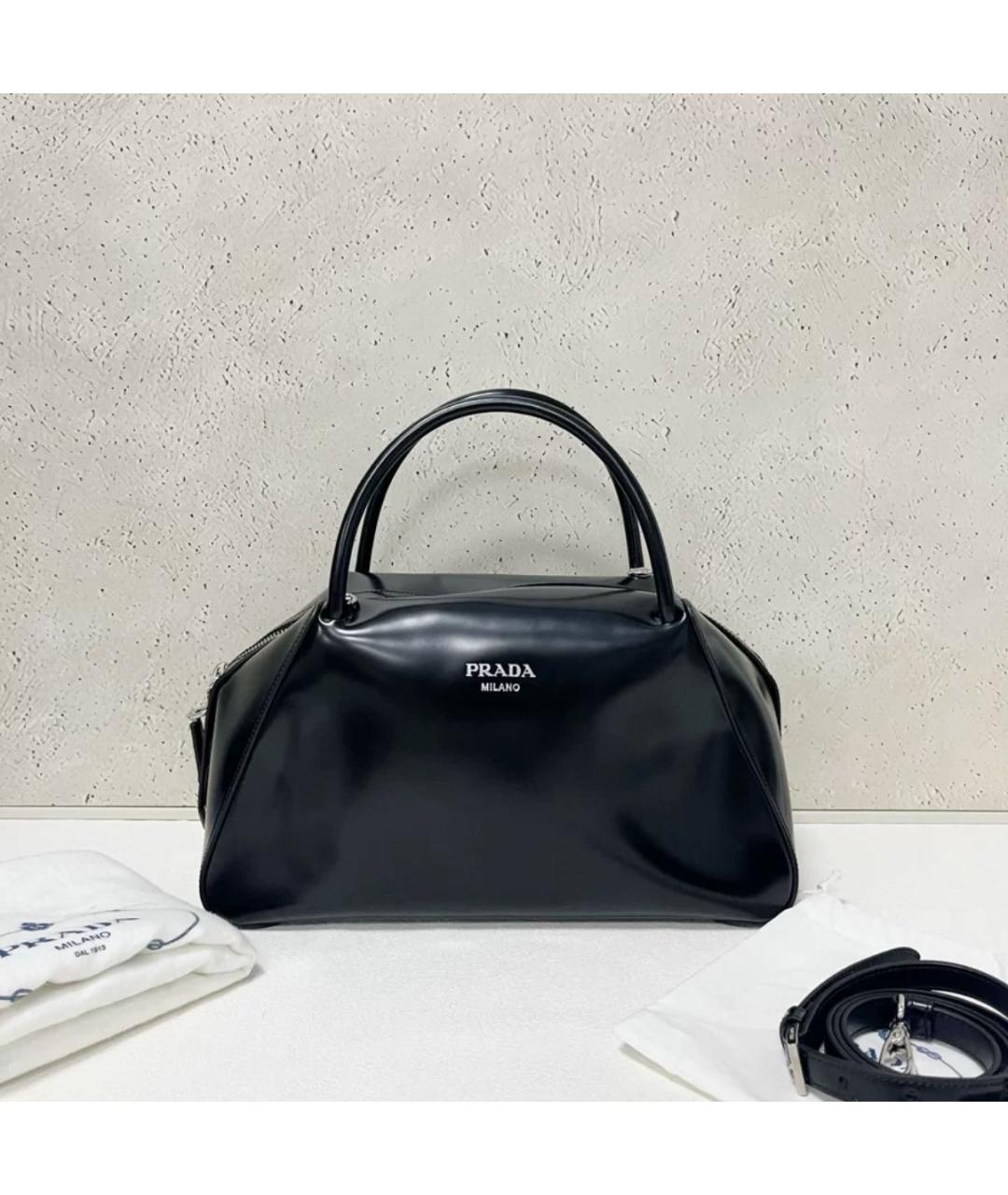 PRADA Черная сумка тоут, фото 5